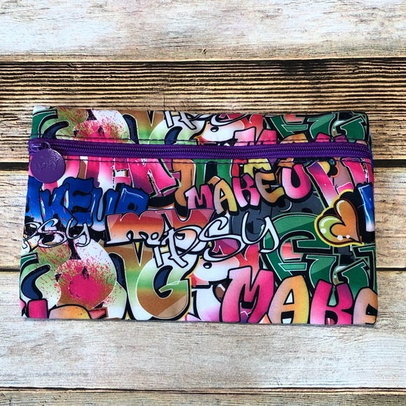 ipsy Handbags - ipsy Graffiti Cosmetic Makeup Bag